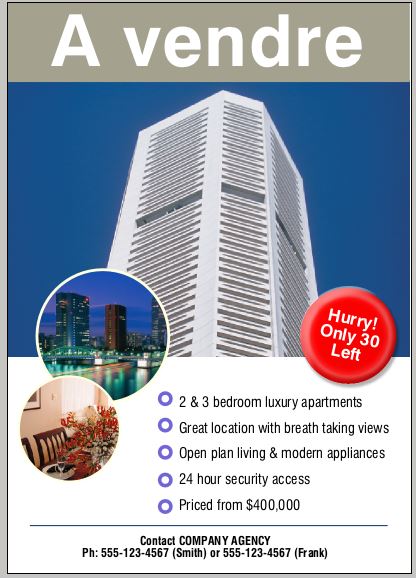 Affiche A1 Autocollante - Poster Promotionnel Vinyle Mat | Carton créatif